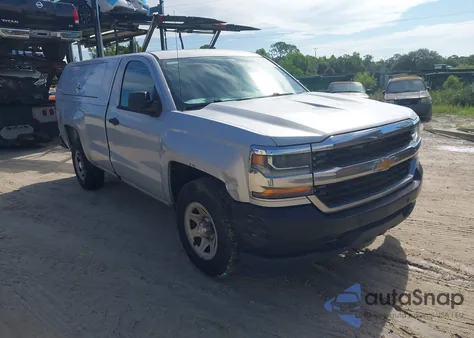 2016 Chevrolet Silverado 1500 Wt z USA, uszkodzony, nr VIN 1GCNCNEH8GZ373382